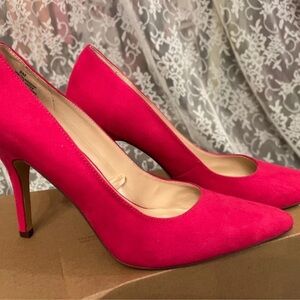 Nine West Vibrant Pink Heels